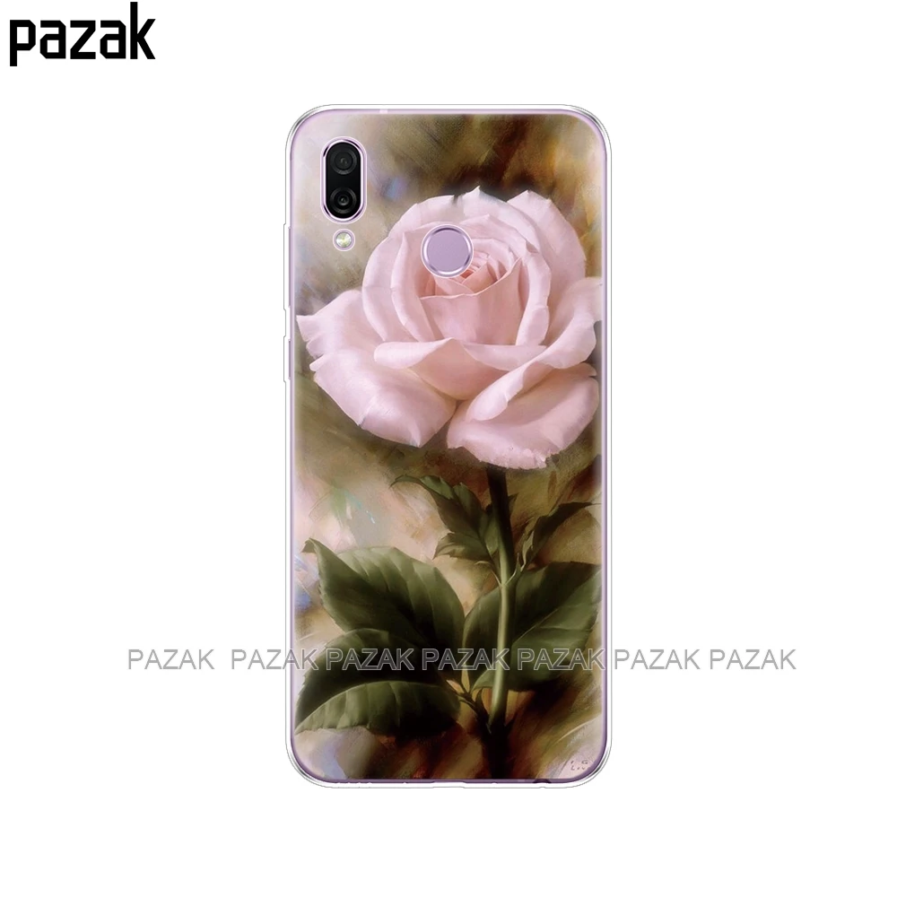 34360 Мягкий силиконовый чехол для huawei Honor Play 6,3 ''мягкая термополиуретановая накладка на заднюю панель чехол s для huawei Honor Play чехол etui сумки бампер - Цвет: 34360