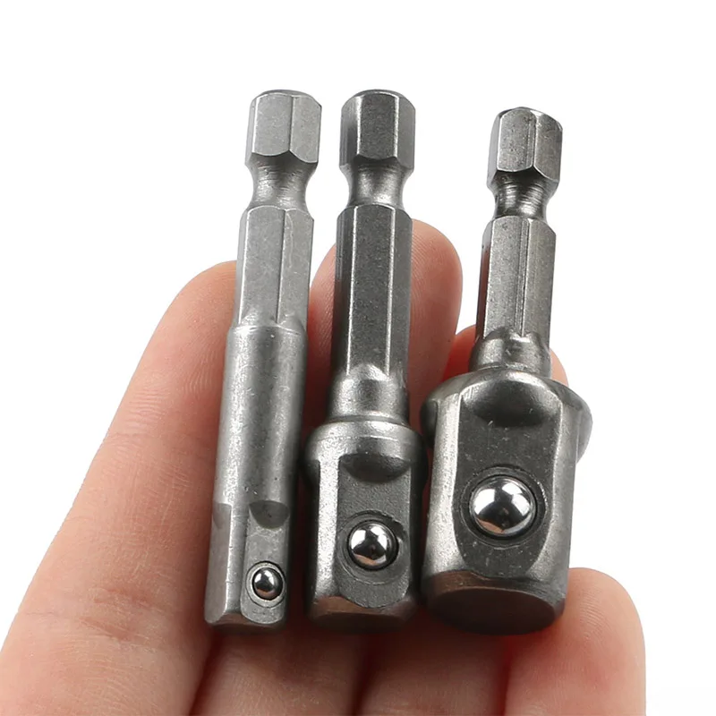 Hex Phillips Screwdriver Adapter, Keyless, Includes Drilling And Expansion Adapter, 14, 38, 12, Quick Change Adapter3
