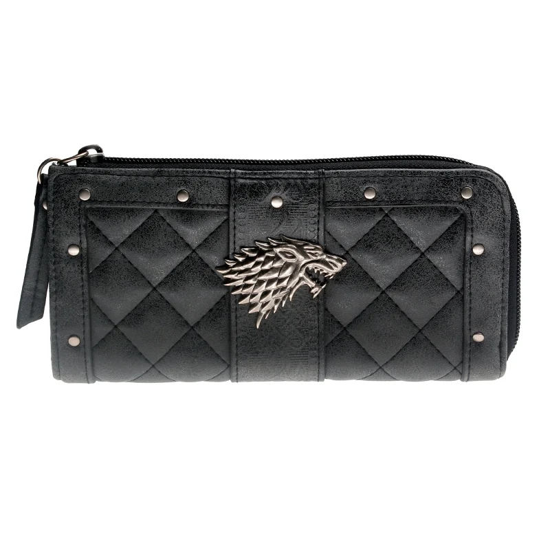 

Game of Thrones Stark L-Zip Wallet Purse DFT-5527