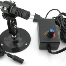 100 мВт семь параллельных линий лазер 650nm520nm450nm 5 в отрегулированный модуль лазерной головки 16x70 мм и держатель и адаптер