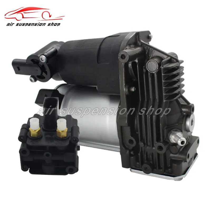 

For BMW X5 E70 2007-2013 Air Suspension Compressor Pump w/ Valve Block 37226775479 3720 6789 938 Car Repair Kit Car Accessories