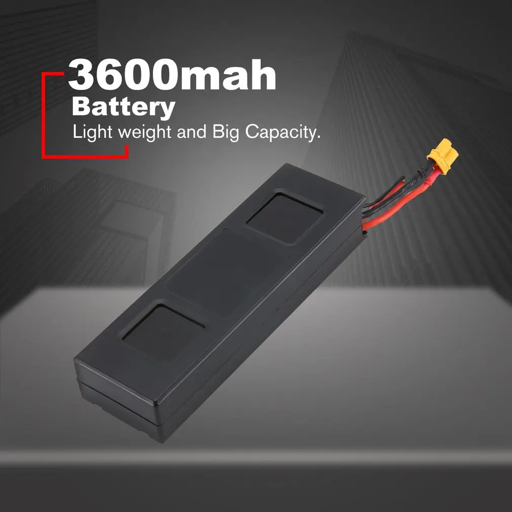 7,4 V 3600mAh Большая емкость Замена батареи Lipo аккумулятор для беспилотника батарея для MJX Bugs 3, Force1 F100, Contixo F17