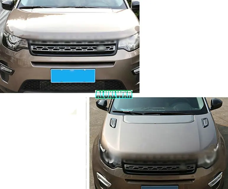 Для Land Rover Range Rover Evoque Sport Discovery 3 4 5 LR4 freelander 1 2 черный капюшон вентиляционное отверстие на выходе крыло накладка 2010