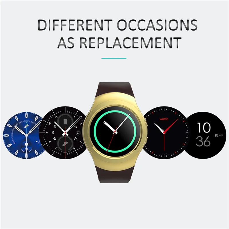 Оригинальный № 1 в наличии Bluetooth Смарт часы Спорт Full HD экран SIM TF карты smartwatch для