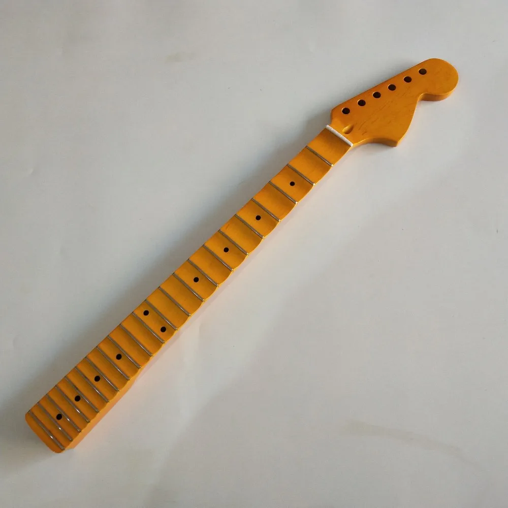 Big Head Full scalloped Maple Wood Guitar Neck 22 Fret for Strat Guitar