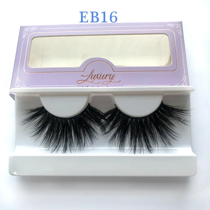 

Makeup Eyelashes 3D Mink Lashes Fluffy 25mm Dramatic Mink False Eyelashes Handmade Reusable mink lashes