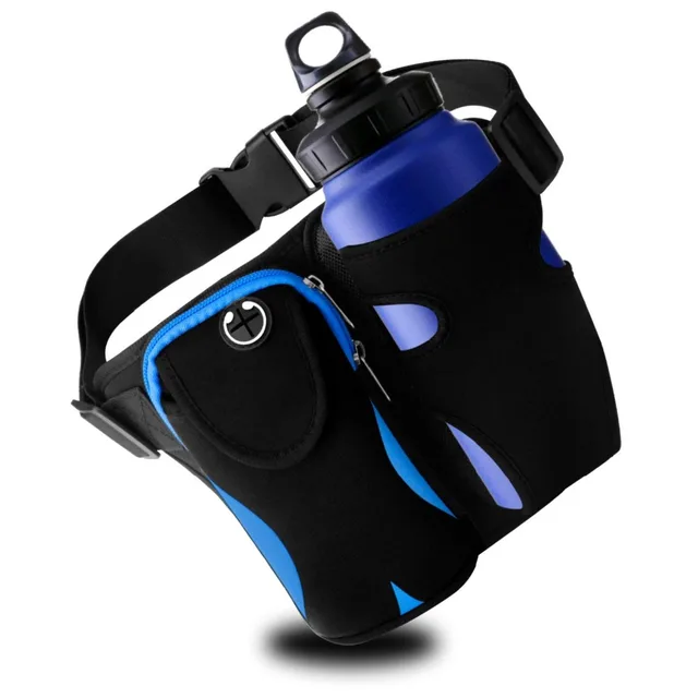 Special Price Jeebel Running Belt Adjustable Waist Pack with Bottle Holder Waterproof Phone Bag Outdoor Climbing Hiking Sports Pouch Jogging