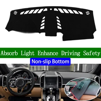 

For Porsche cayenne 2011 2012 2013 2014-2016 Non-slip Bottom Dashboard Cover Car Decals Car Stickers Interior Car Accessories