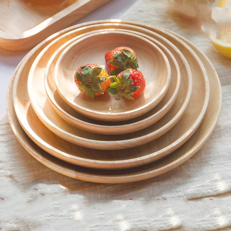 

Eco-friendly Reusable Handmade Wooden Salad Bowl Rice Bowl Healthy Natural Soup Bowl Kitchen Tool Dinner Set Gifts