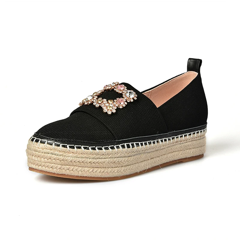 New espadrilles women zapatos mujer 2018 platform shoes women chaussures femme ladies shoes
