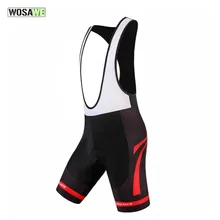 Велосипедные шорты с нагрудником для мужчин и женщин cuissard cyclisme, одежда для улицы, высокая эластичность, быстросохнущие гелевые накладки, велосипедные шорты для езды на велосипеде