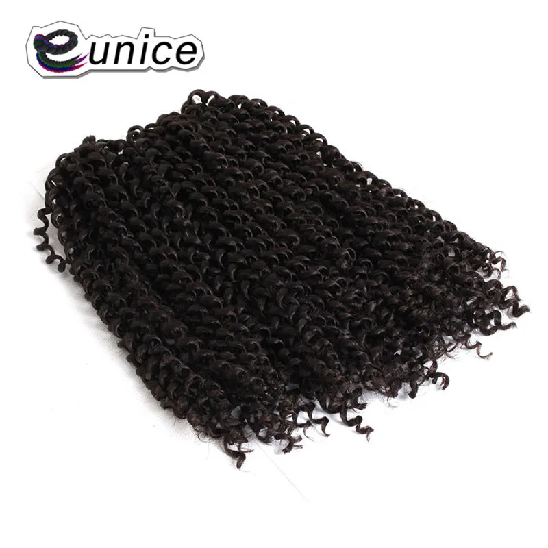 3 Bundleslot Fashion synthetic braiding hair 10inch Freetress Jerry Curl Crochet Braid  (38)