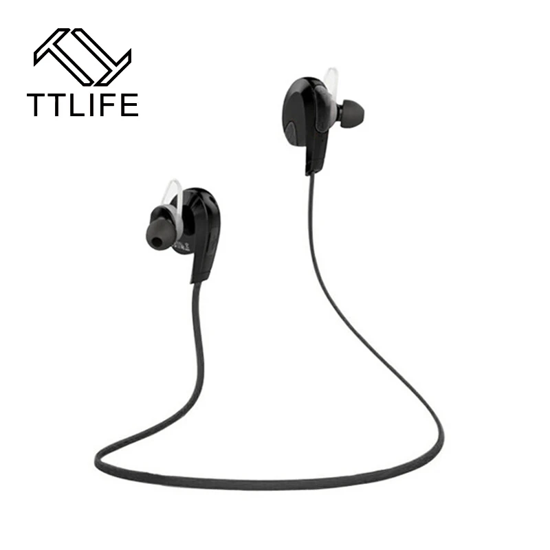 

TTLIFE New Stereo Bluetooth Earphone V4.1 Wireless Handfree bluetooth headset Sport Universal With Mic CVC6.0 For iPhone xiaomi