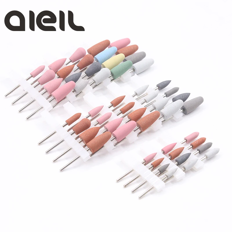 

4PCS Nail Drill Bits Set Silicon Cutter for Manicure Set Cutter for Pedicure Gel Nail Polish Set for Nail Files Drill Machine
