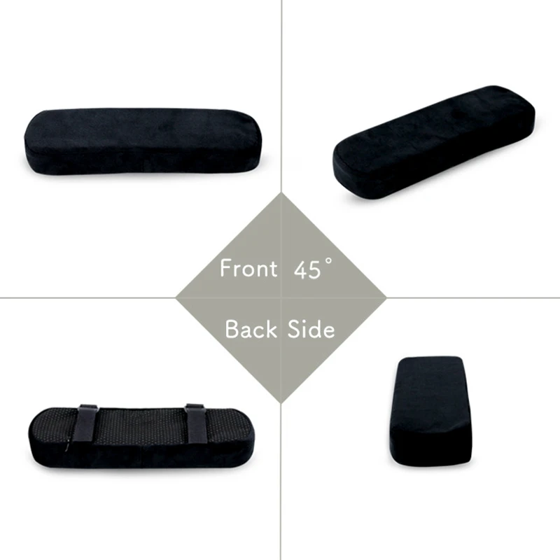 2 шт. в упаковке, эргономичные подушки-подлокотники для офисных стульев с эффектом памяти, удобные игровые кресла, подушка для подлокотников, защита от давления