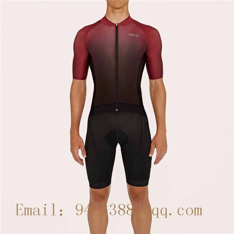 NDLSS summer cycling set 2019 men bike jersey bib shorts MTB team triathlon suit tights UCI custom ropa ciclismo hombre uniforme