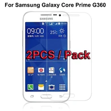 2 шт взрывозащищенное Закаленное стекло для samsung Galaxy Core Prime G360 G361 G360H G361H G3606 G3608 Защитная пленка для экрана