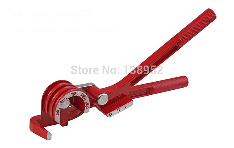 

90/180 degree 6mm/8mm/10mm 3 IN 1 Aluminum Copper bender air conditioning brass aluminum pipe bender bending tools