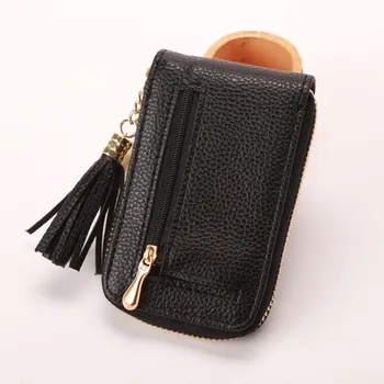 

Woman Bag Fashion Tassel Multi-Function Portable Coin Purse Package portefeuille femme credit card wallet travel organizer