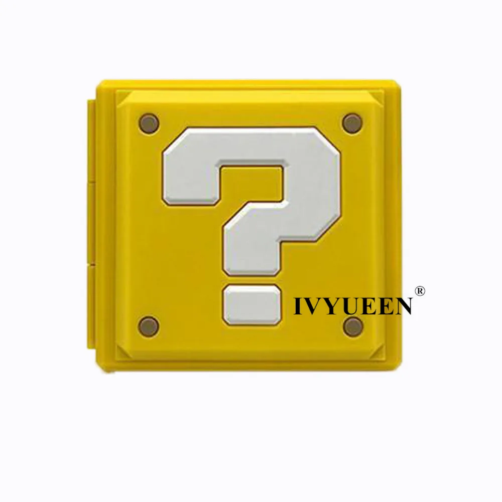 Чехол для игровой карты IVYUEEN для nind Switch NS Premium, защитный чехол для хранения игр и карт Micro SD, игровые аксессуары - Цвет: E