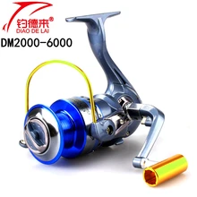 DM 2000-6000 СЕРИЯ катушка спиннинга без зазора спиннинга рыболовная Катушка 12+ 1 подшипники