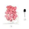 50Pcs Plastic Sanding Caps Nail Drill Accessories Pedicure Care Polishing Sand Block Foot Cuticle Remove Tool With Rubber Grip 6