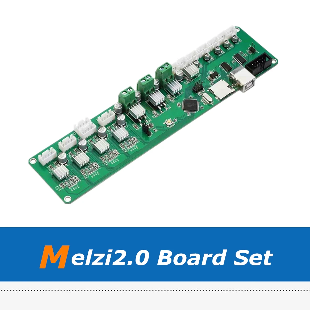 3d принтер плата управления Набор репрап марки melzi 2,0 ATMEGA1284P материнская плата+ 2004LCD экран