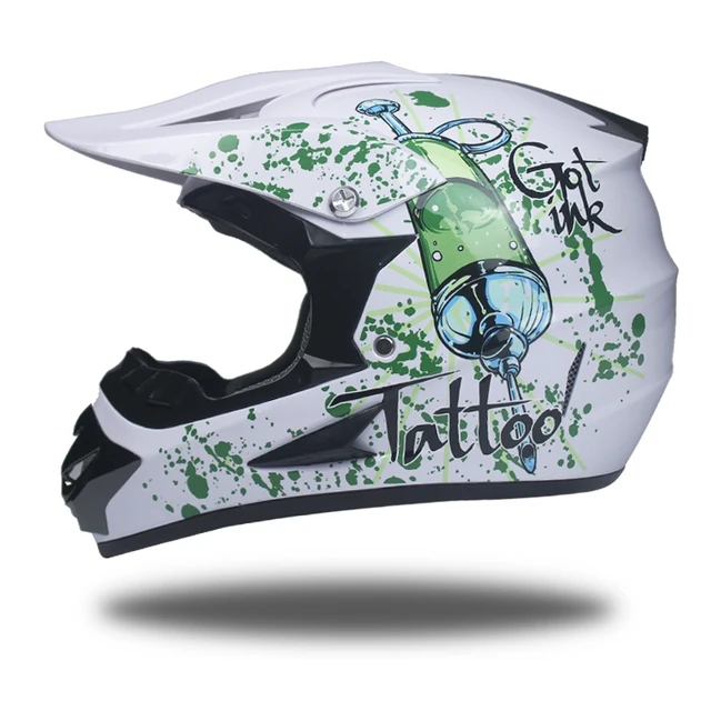 Send three gifts Off road mountain full face Motobiker helmet classic