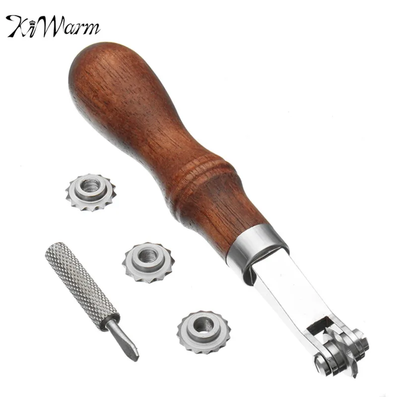 Buy KiWarm Leather Sewing Tools Lock Awl Thread Over