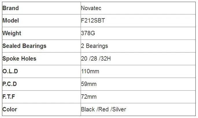 Novatec F212SBT 20 отверстий 9T 10T складной Односкоростной велосипед задние велосипедные ступицы с звездочками и блокировочными гайками 110 мм BMX