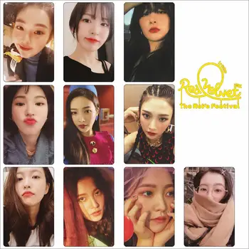 

Kpop Red Velvet Photo Stikcy Card The ReVe Festival' Day 1 Photocard Sticker Irene Joy Crystal Card Sticker