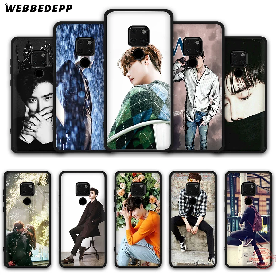 

WEBBEDEPP Lee Jong Suk Soft Case for Huawei Mate 30 10 20 Pro Lite Nova 2i 3 3i 4 5i 2 Lite Cases