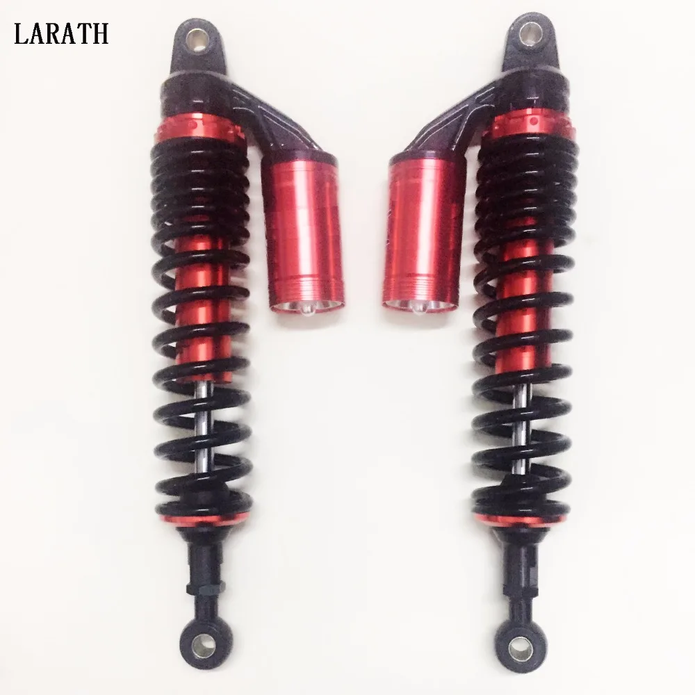 370mm 375mm 380mm 8mm spring Motorcycle Rear Shocks Absorbers Suspension for Honda/Yamaha/Suzuki