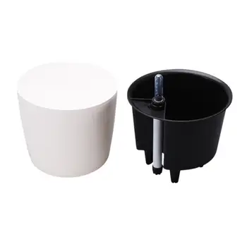 

Automatic Watering Flower Pot Round Lazy Automatic Water Absorption Resin Environmental Protection Planting Pot