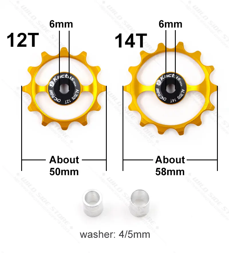 11 speed ceramic carbon fiber bicycle rear derailleur guide bike wheel pulleys Bearing Jockey pulley wheel set bicycle parts