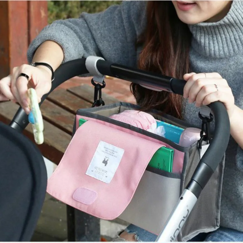 

Baby Diaper Bag Storage Bags Large Capacity Mommy Multi-function Nappy Bags Infant Stuff Collection Stroller High Quality