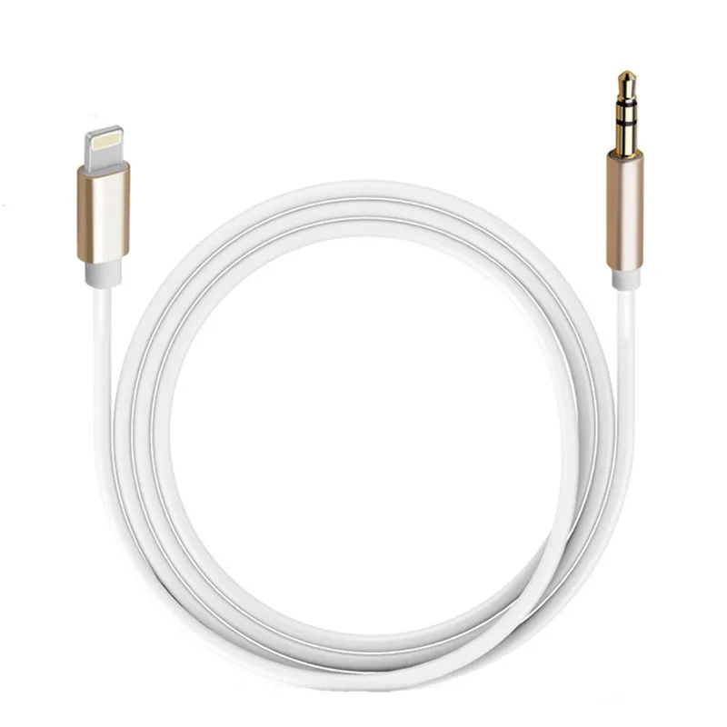 

Aux Cable For iphone lightning to 3.5mm Aux Jack Cable Male Jack Car Music Player Adapter Audio Transfer Extension N20D