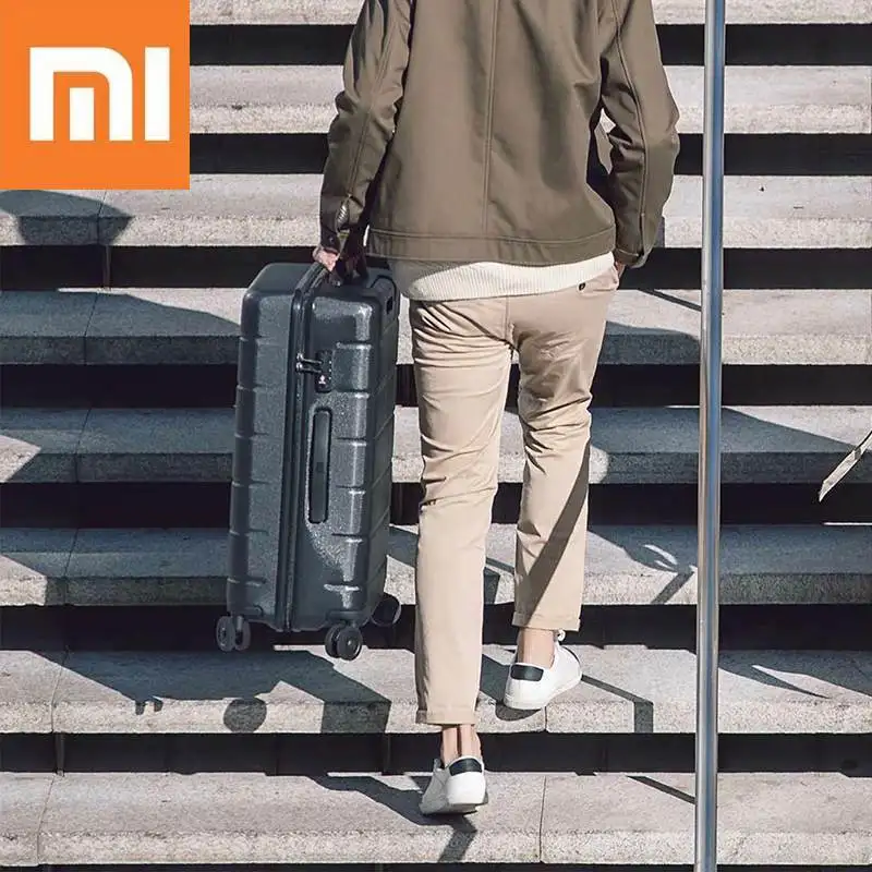Xiaomi 90fun 20inch Pc Suitcase Carry On Spinner Wheels Rolling Luggage Tsa Lock Business Travel Va