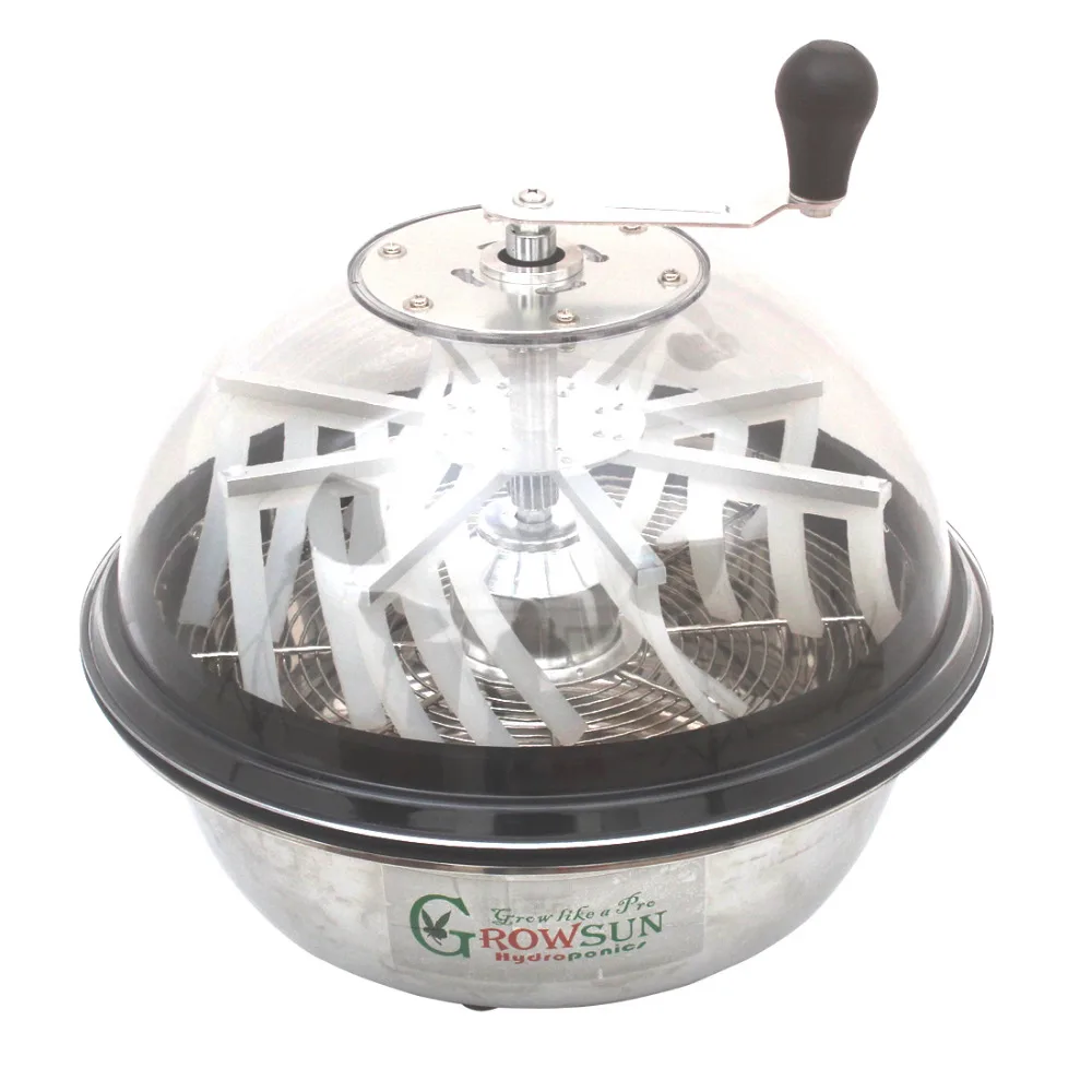 16 Inch Bowl Leaf Trimmer Heavy Duty Spin Cut for Plant and Buds