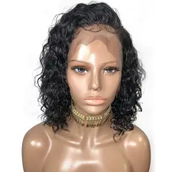 Eversilky 360 синтетические волосы на кружеве al человеческие Искусственные парики с Синтетические чёлки волос для женщин Бразильский пряди