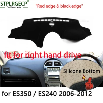 

for Luxus ES350 ES240 2006-2012 right hand drive Double layer Dash Mat Dashmat Dashboard Cover Sun Shade Dash Board Cover Carpet