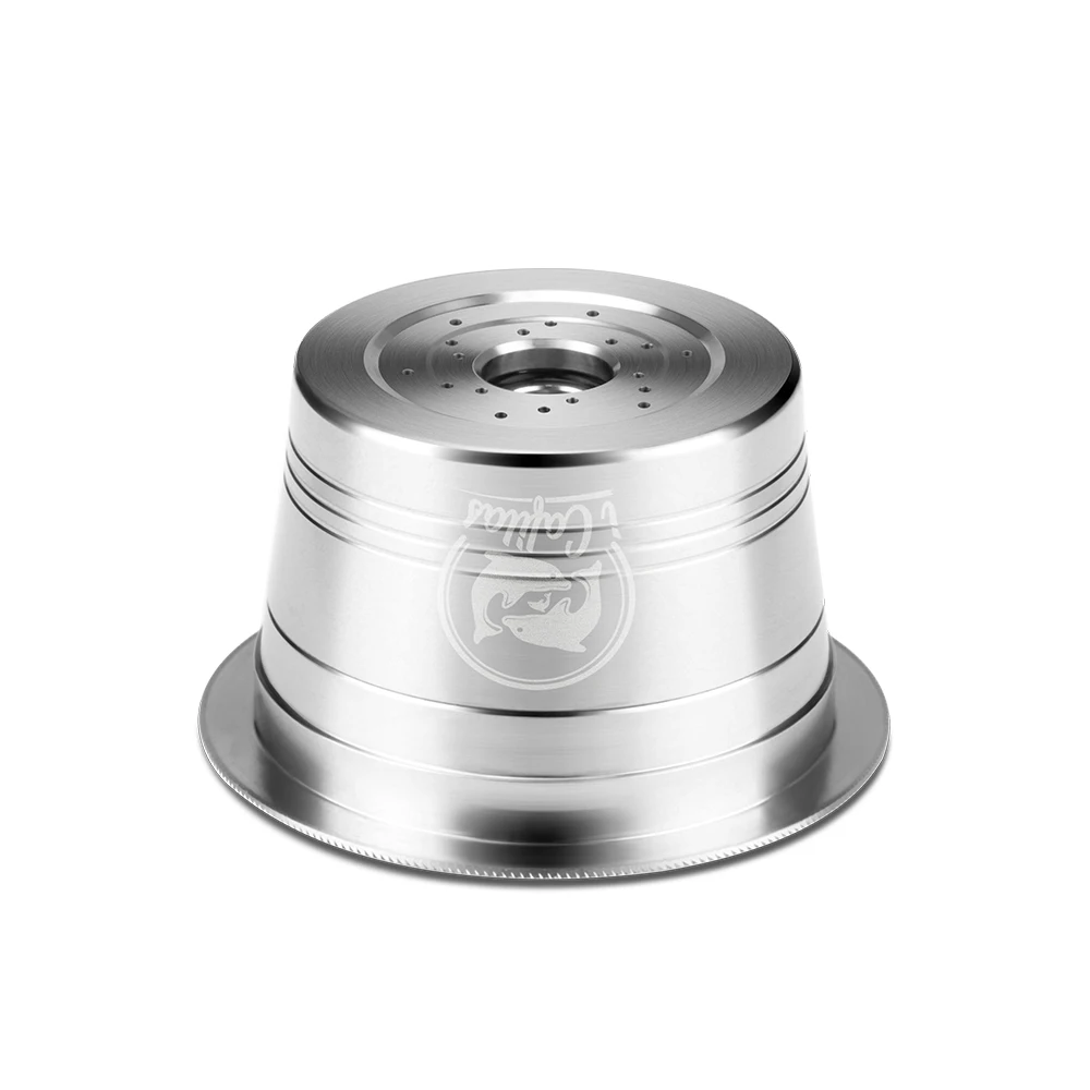Cafissimo Stainless Steel Coffee Capsule Refillable Capsule tamper Reusable Coffee Pod For ALDI Expressi K-fee Filter Coffeeware Cafissimo Stainless Steel Coffee Capsule Refillable Capsule tamper Reusable Coffee Pod For ALDI Expressi K-fee Filter Coffeeware