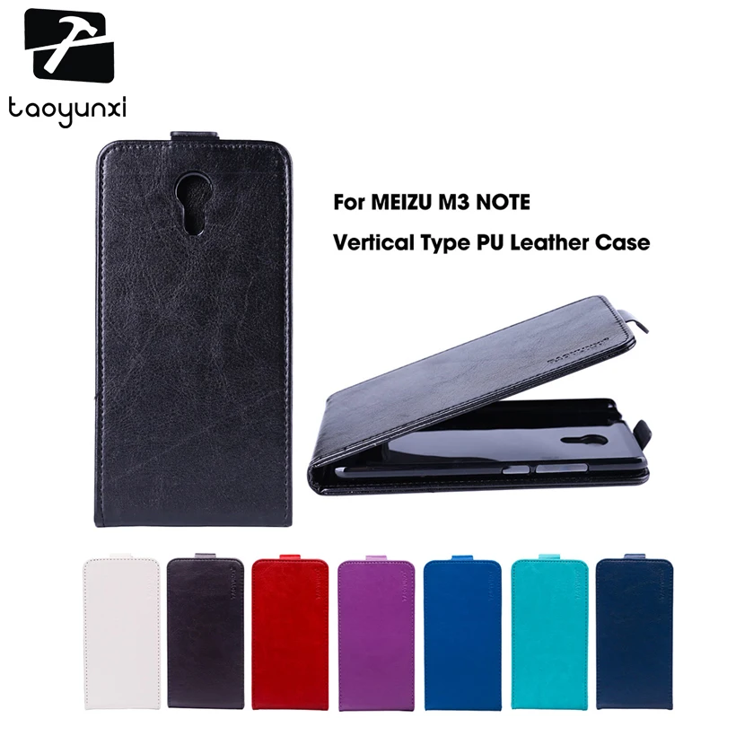 

TAOYUNXI Flip Phone Cover Case For Meizu M1 M2 M3 Note Mini Cover PU Leather M3S Mini Meilan Note 3 2 Meilan 2 3 3S Meilan2 Case