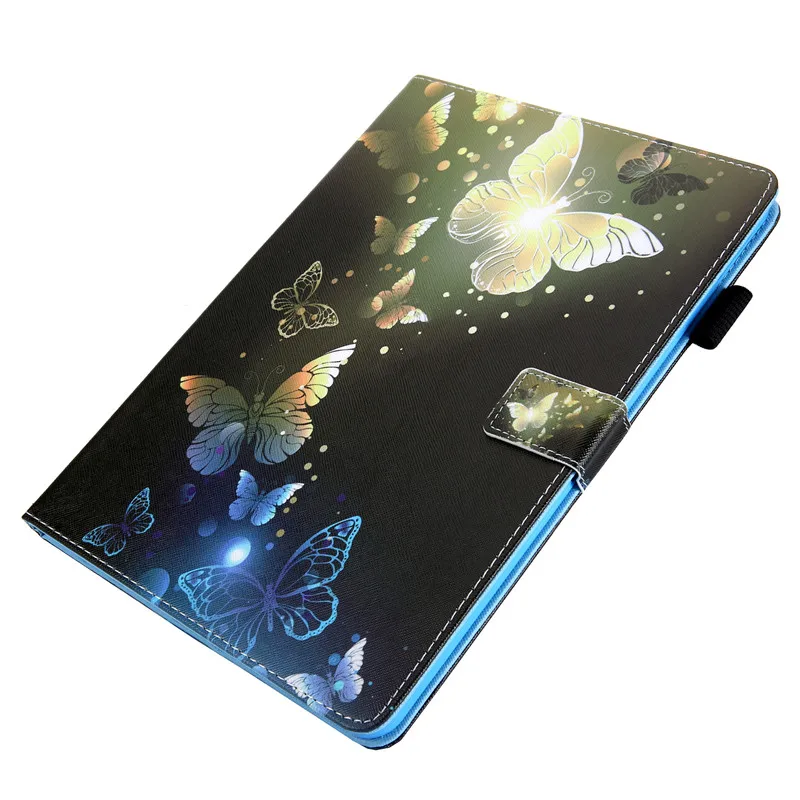 Case For ipad pro 11 inch 2018 Soft silicone Cartoon Butterfly Unicorn Function Stand Flip Leather For ipad pro 11'' Cover Coque