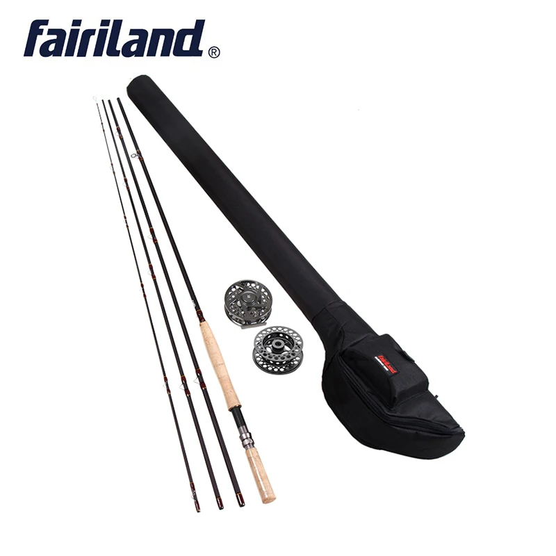 Fly Fishing set 9/10 11/12 kit, 4.2M((14') IM8 carbon fishing rod