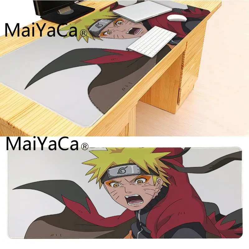 30X90cm MaiYaCa мой любимый поступления Наруто Прочная резиновая Мышь коврик Размеры для 30x90 см 40x90 см резиновые Прямоугольник Мышь коврики - Цвет: 30X90cm