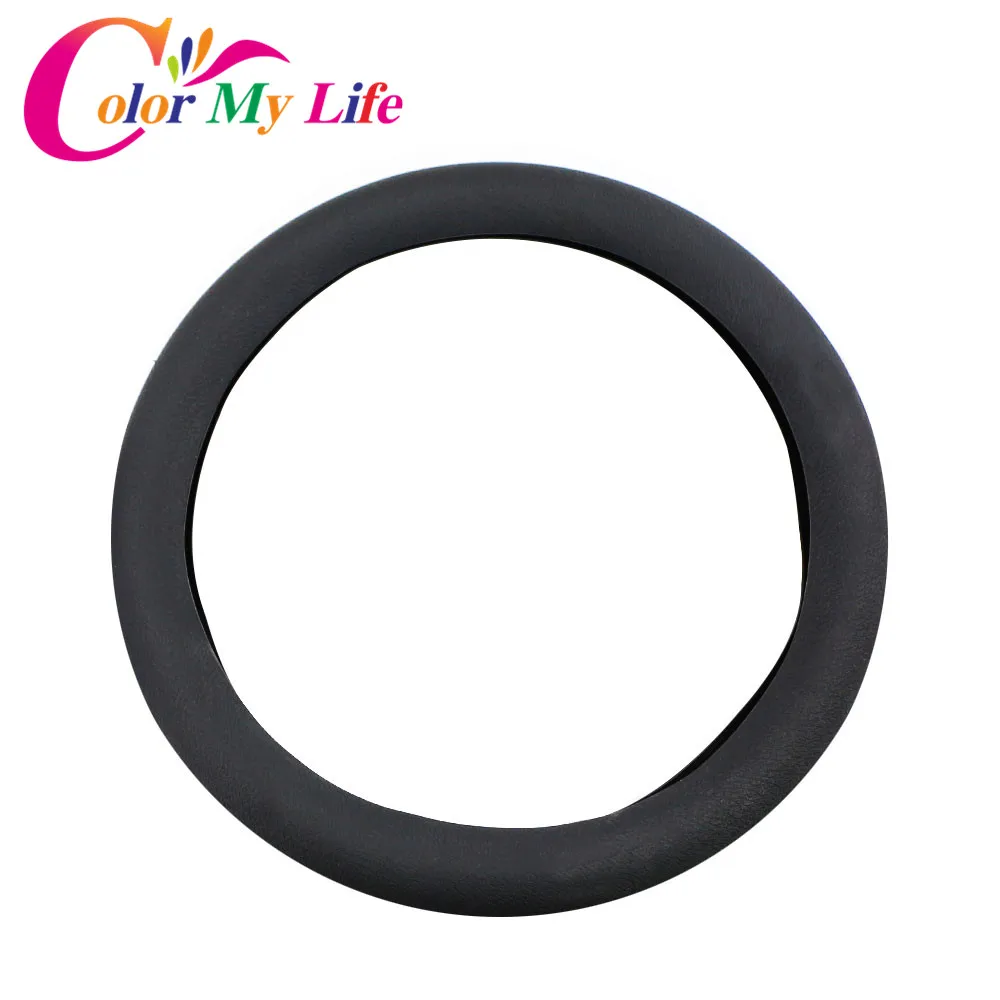 

Color My Life Silicone Car Steering Wheel Protection Cover for Renault Sceni C1 2 C3 Modus Duster Logan Sandero Accessories