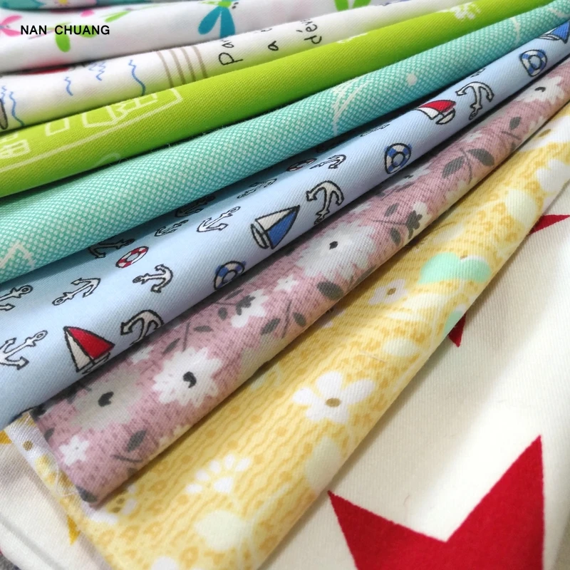 15 шт. хлопковая ткань Nanchuang для лоскутных изделий 20 х24 см|cotton fabric patchwork|fabric patchworkcloth