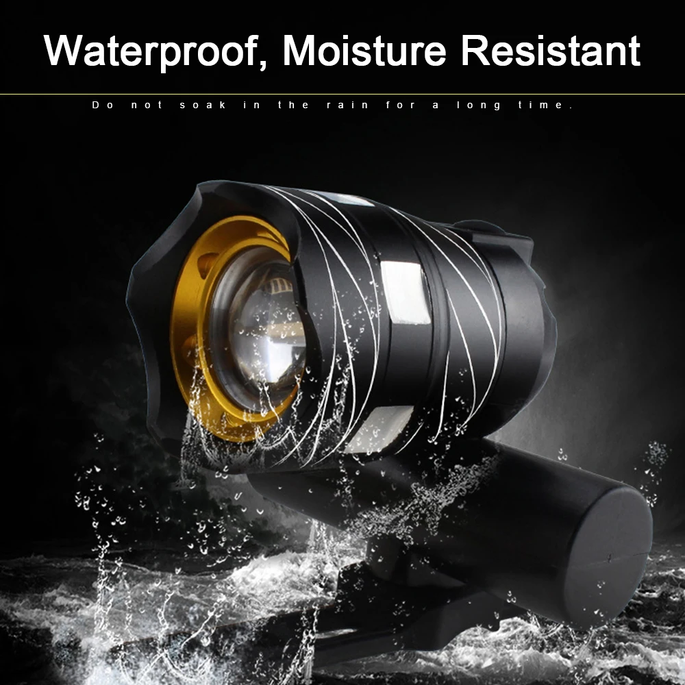 Discount XML T6 LED Bicycle Light 3 Mode Bike Front Light Front Zoomable Torch Waterproof Lamp + Cycling Taillight Safety Caution Light 3 Discount XML T6 LED Bicycle Light 3 Mode Bike Front Light Front Zoomable Torch Waterproof Lamp + Cycling Taillight Safety Caution Light 3