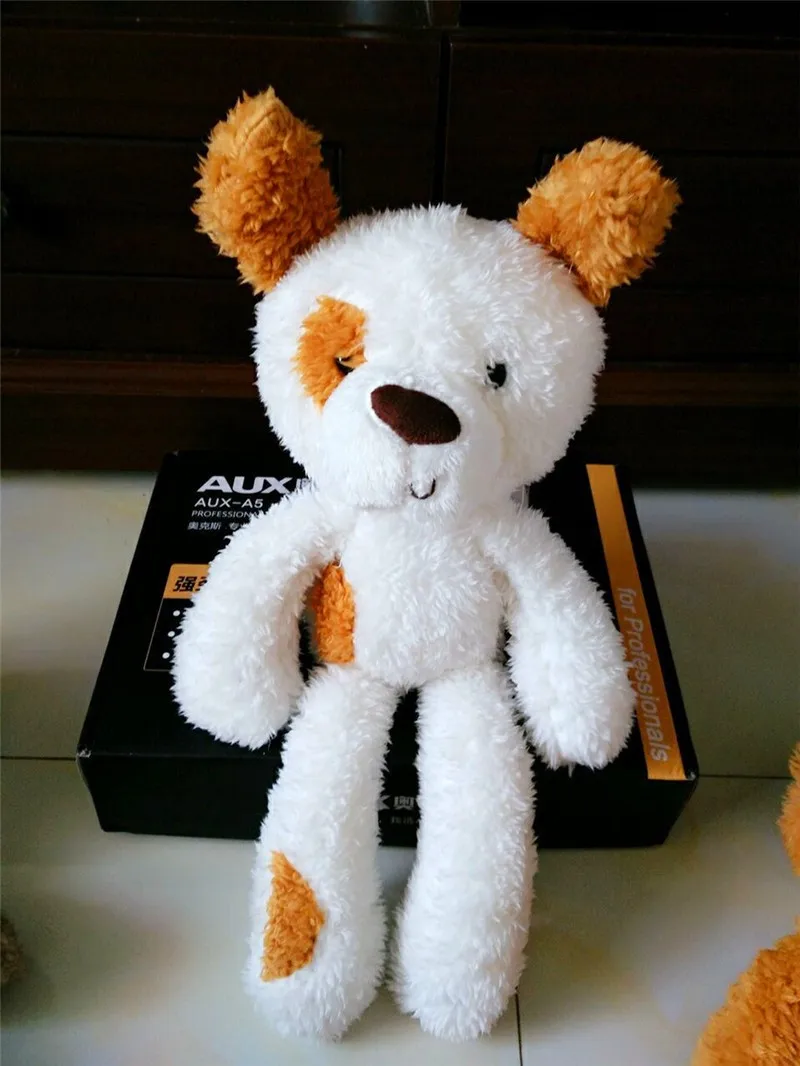 2017 New Lovely Bunny Bear Monkey Pig Dog Puppy Plush Toys Baby Kids Sleeping Comfort Soft Dolls Gift 30cm (19)